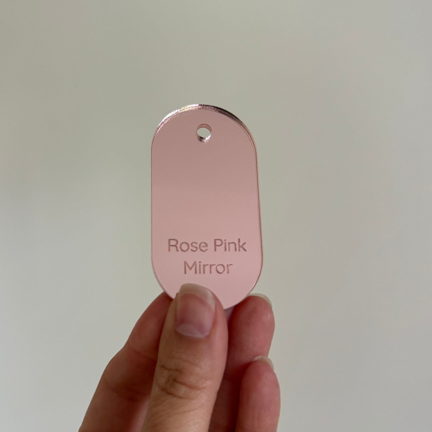 Rose Pink Mirror Acrylic Sheet