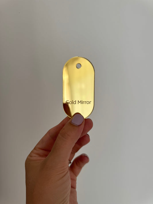 Gold Mirror Acrylic Sheet