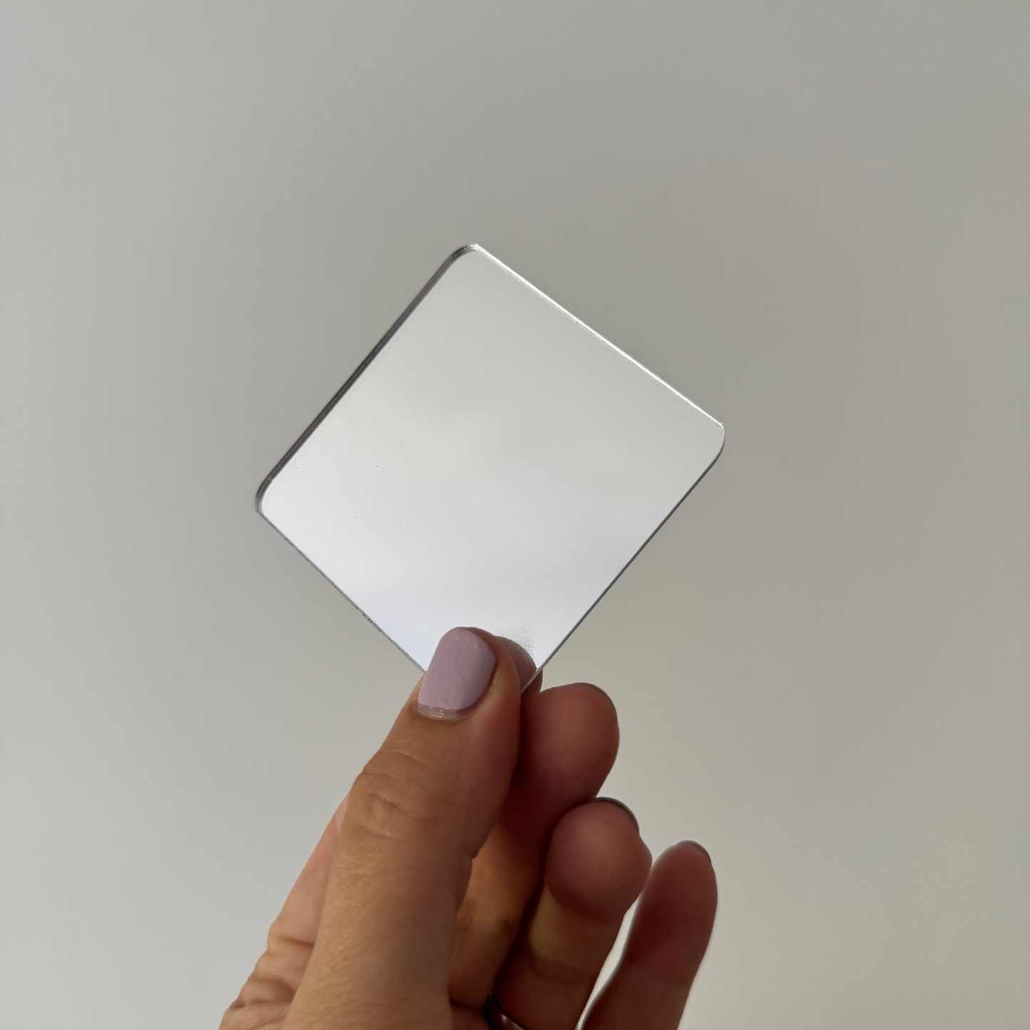 Silver Mirror Acrylic Sheet