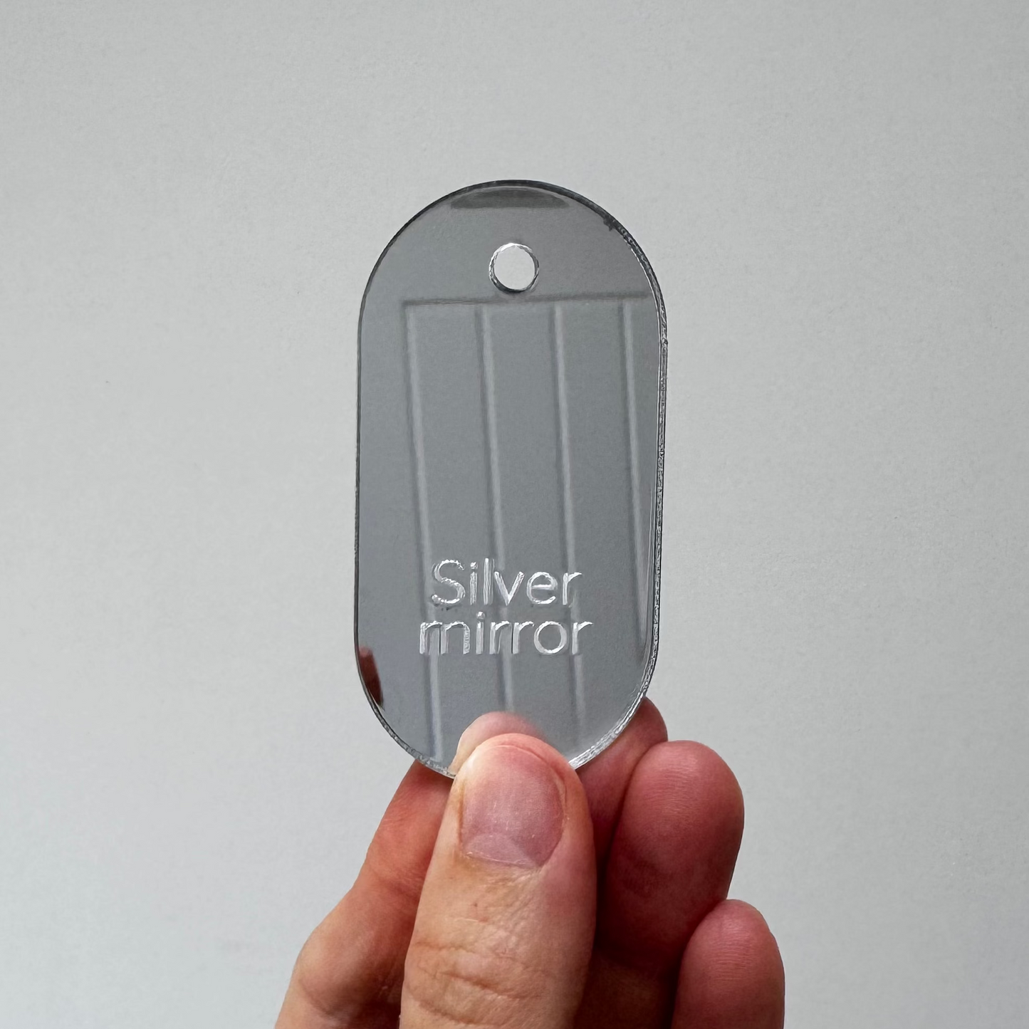 Silver Mirror Acrylic Sheet